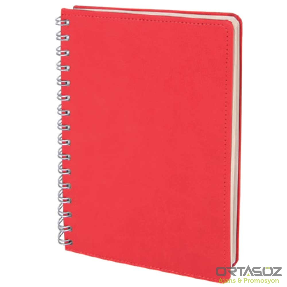 3008 BATIKENT GRİ TARİHSİZ DEFTER (15X21 CM)