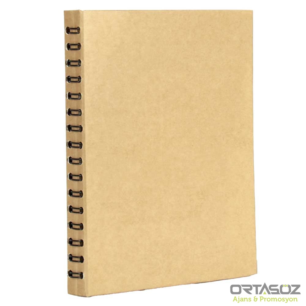 BASINEVLERİ KRAFT TARİHSİZ DEFTER (15X21 CM)