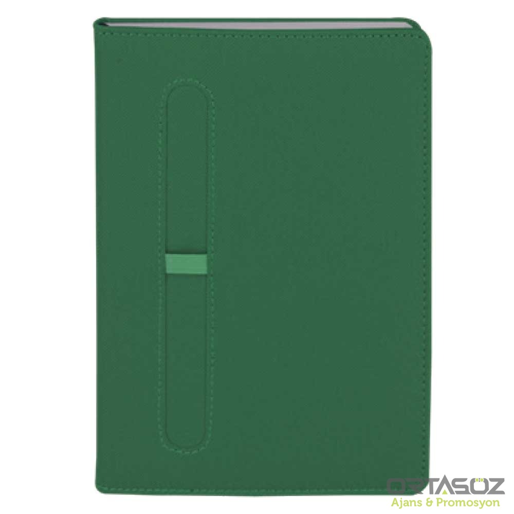 3072 KURTULUŞ GRİ TARİHSİZ DEFTER (15X21 CM)